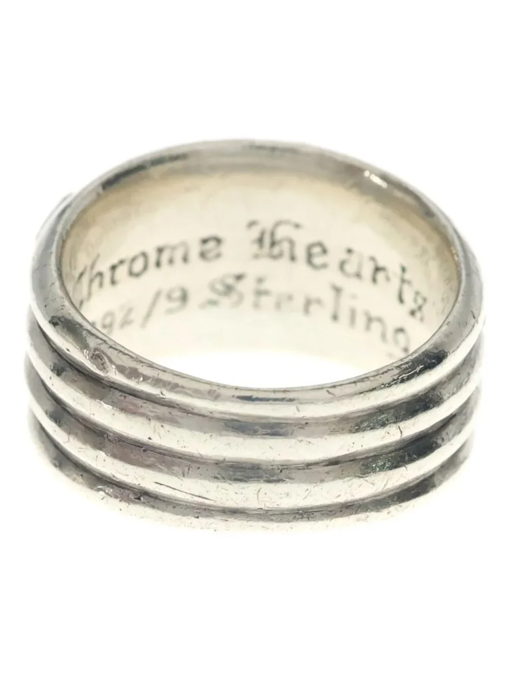 Chrome Hearts Dagger Ring Silver
